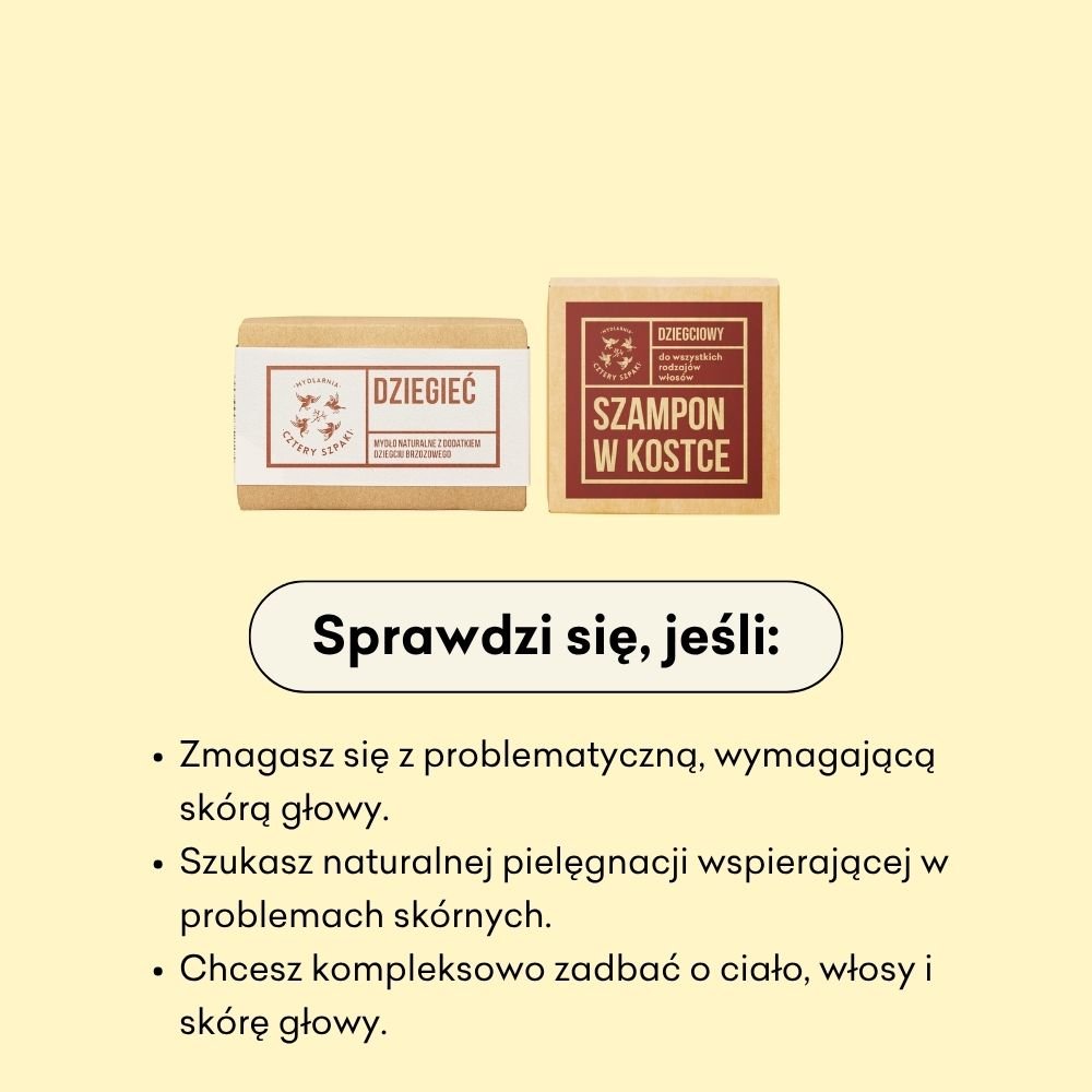 Zestaw Dziegieć