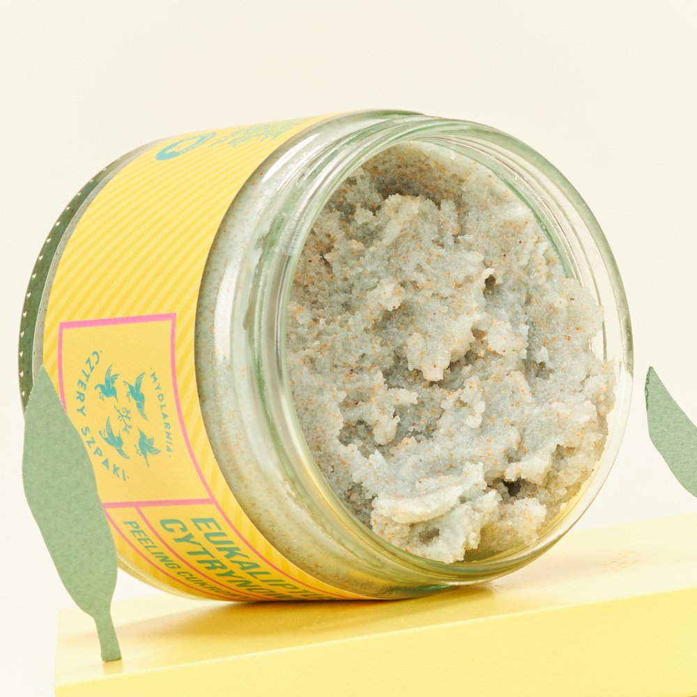 Eukaliptus Cytrynowy - peeling cukrowy